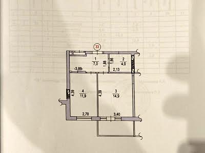 квартира за адресою Метрологічна вул., 107