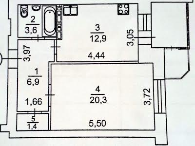 квартира за адресою Харківське шосе, 58Б