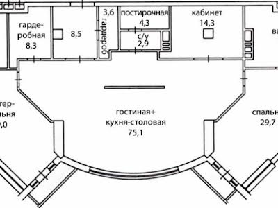 квартира по адресу Киев, Мазепы Ивана ул. (Январского Восстания), 11б