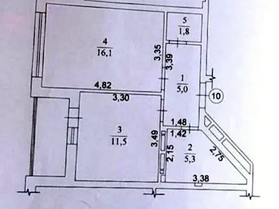 квартира за адресою Живописна вул., 3