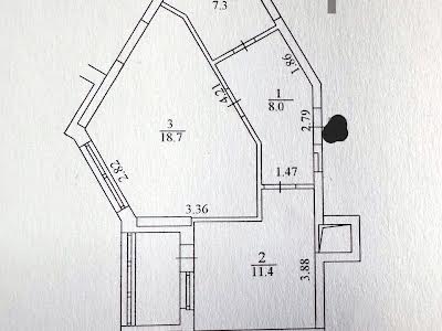 квартира за адресою Київ, Зарічна вул., 1В