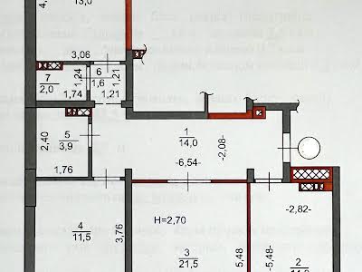 квартира по адресу Метрологическая ул., 15А