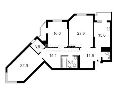 квартира за адресою Пчілки Олени вул., 5