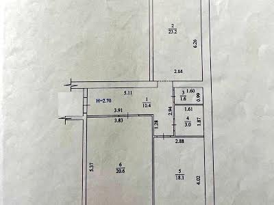 квартира по адресу Мостобудівників ул., 18