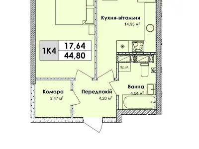 квартира за адресою Бажана Миколи просп., 17