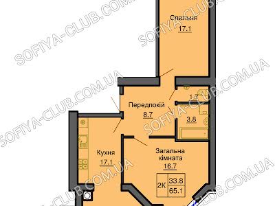 квартира по адресу Мартинова просп., 32