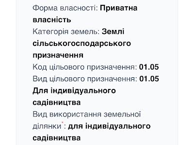 ділянка за адресою 