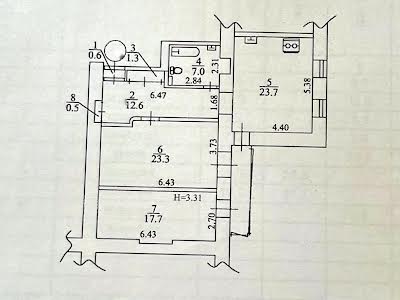 квартира за адресою Еспланадна вул., 2