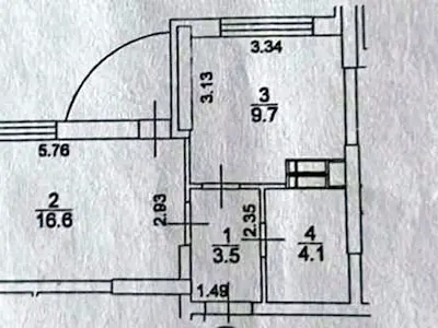 квартира за адресою Соломії Крушельницької вул., 13