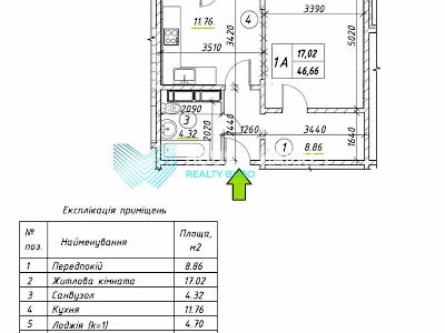 квартира по адресу Ревуцкого ул., 54Б