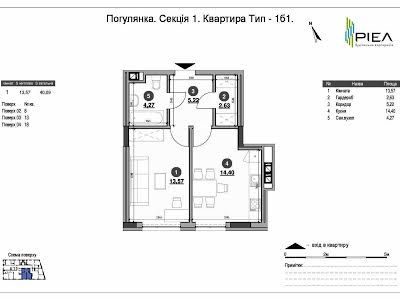 квартира за адресою Погулянка вул., 8