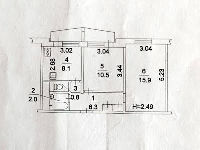 квартира по адресу Березняковская ул., 36