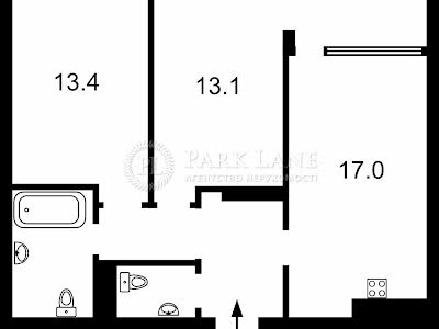 квартира за адресою Дніпровська набережна вул., 16г