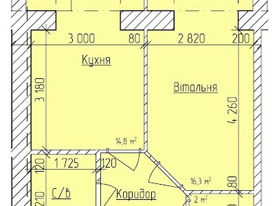 квартира за адресою Євгена Рихліка вул. (Щорса 5-й), 15