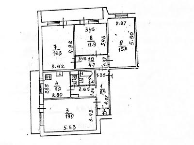 квартира по адресу Романа Шухевича просп. (Ватутина), 10