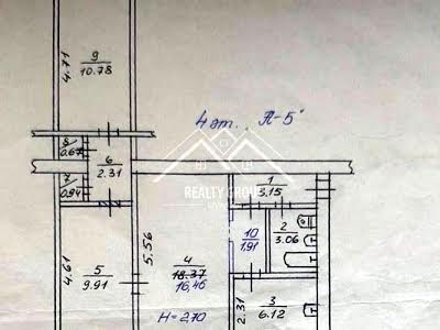 квартира по адресу Соборности ул. (Косиора), 25