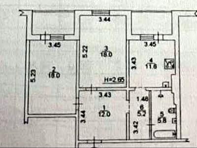 квартира за адресою Київ, Науки просп., 55а