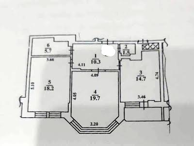 квартира за адресою Олени Пчілки вул., 3-А