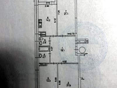 квартира за адресою Київ, Кудрявська вул., 24а