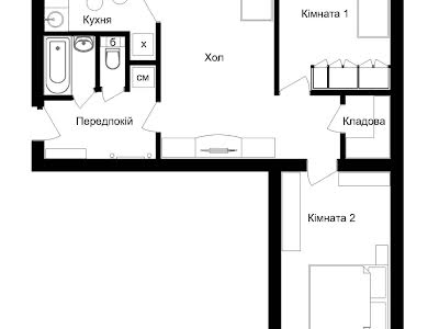 квартира по адресу Ореста Левицкого ул. (Академіка Курчатова), 3