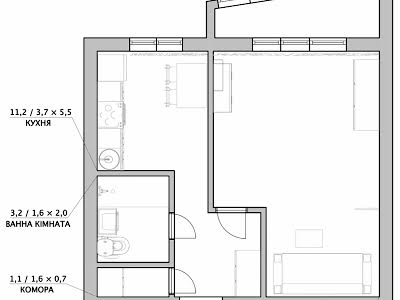 квартира за адресою Оболонський просп., 34Г