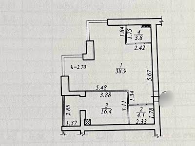 квартира по адресу Днепр, Титова ул., 17А