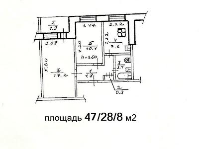 квартира за адресою Набережна Перемоги вул., 108