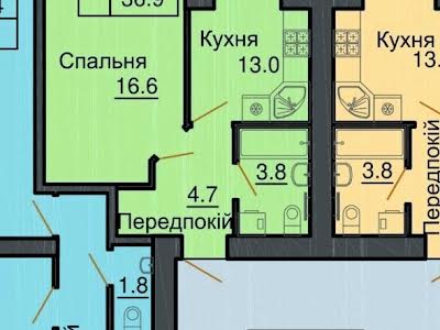 квартира по адресу Молодіжна, 8
