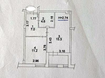 квартира за адресою Регенераторна вул., 4 к1-13