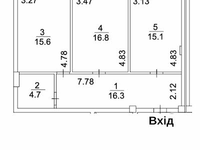 квартира по адресу Дмитра Луценка, 2в