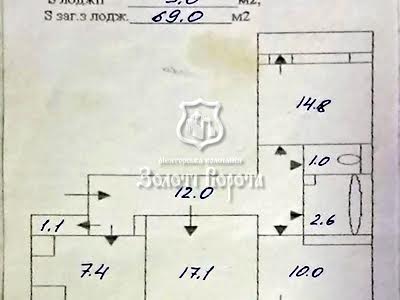 квартира по адресу Червоной Калины просп. (Маяковского Владимира), 22а