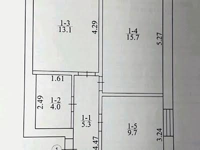 квартира по адресу Остромирська ул., 49г