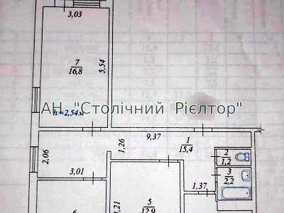 квартира за адресою Київ, Порика Василя просп., 18