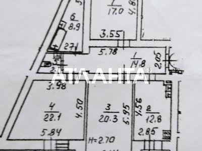 квартира по адресу Ахматовой Анны ул., 33