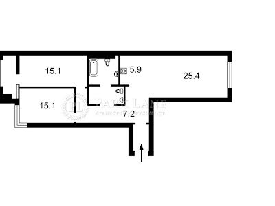 квартира по адресу Киев, Берестейский просп. (Победы), 42а