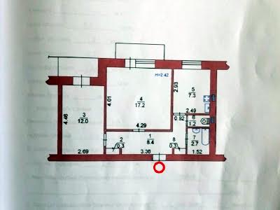 квартира за адресою Чорноморськ (Іллічівськ), Миру просп. (Леніна), 26