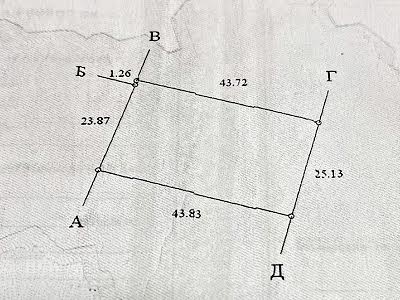 ділянка за адресою с. Чистилів, 