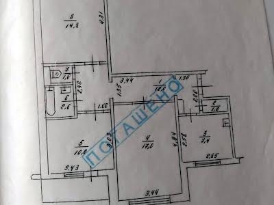 квартира за адресою Незалежності бульв. (50 років Жовтня), 15