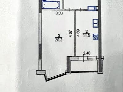 квартира за адресою Драгоманова вул., 2а