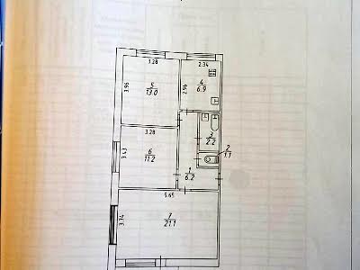 квартира за адресою Дніпро, Слобожанський просп. (ім. газети Правда), 90