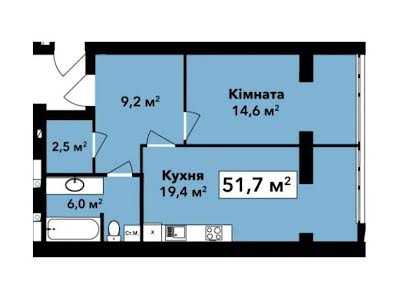 квартира по адресу Подільська ул., 6/2