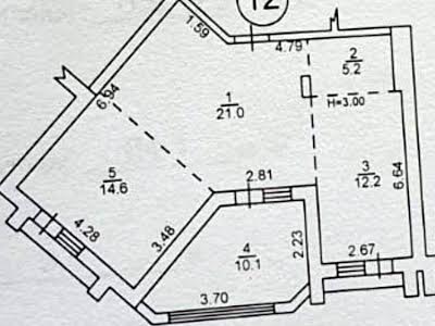 квартира по адресу Озерная ул., 3