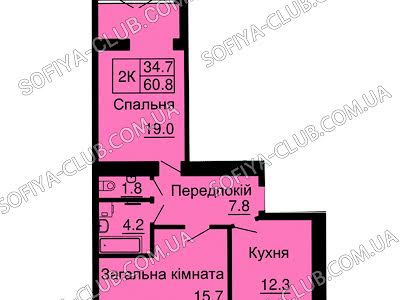квартира за адресою Боголюбова вул., 48