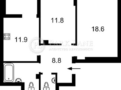 квартира по адресу Регенераторная ул., 4 к1-9