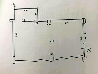 коммерческая по адресу Днепр, Костомаровская ул. (Щорса), 1А