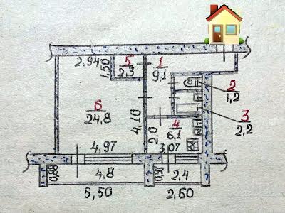 квартира за адресою Центральний просп. (Леніна), 96