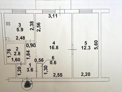 квартира за адресою Фонтанська дорога вул., 15а