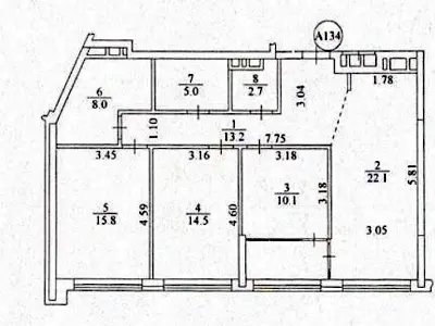 квартира по адресу Виктора Некрасова ул. (Северо-Сырецкая), 12а