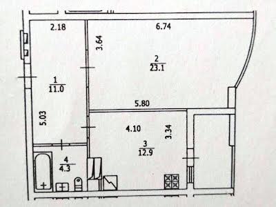 квартира за адресою Київ, Васильченка вул., 3