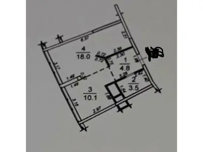 квартира по адресу Каманина ул., 16а